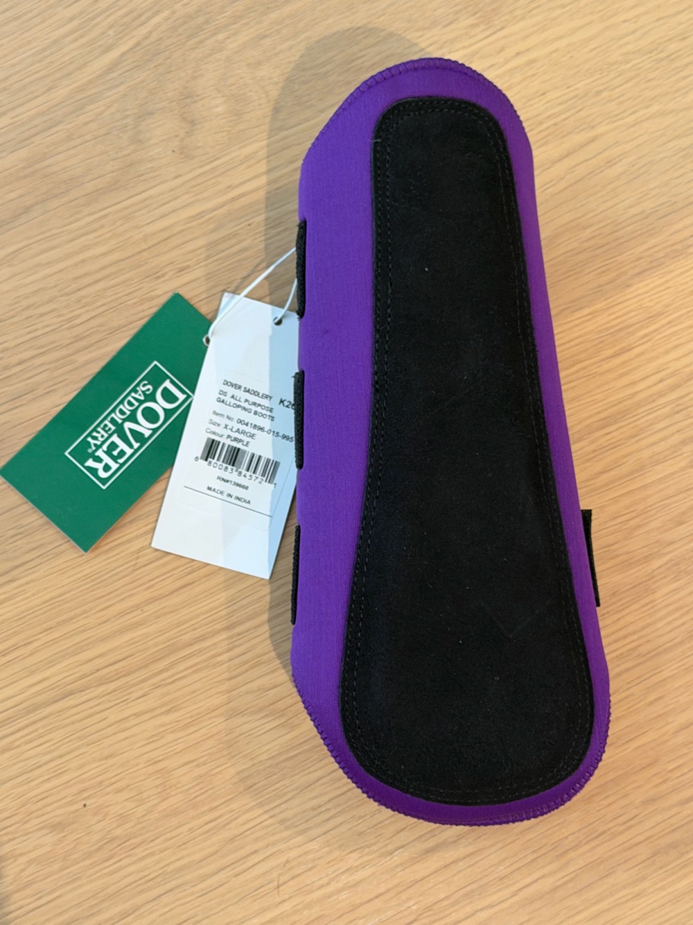 Dover Saddlery DS Horse Galloping Splint Boots XL Purple